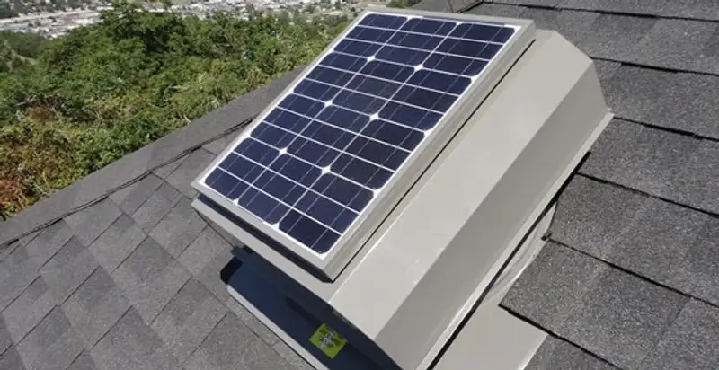 attic fan installation services with energy-efficient roof-mounted ventilation system in Seattle, WA