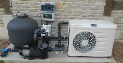 electric heater installation services with connected outdoor heating system equipment in Seattle, WA