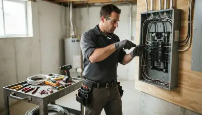 Electrical panel installation service for older Seattle homes by On Call Electrical