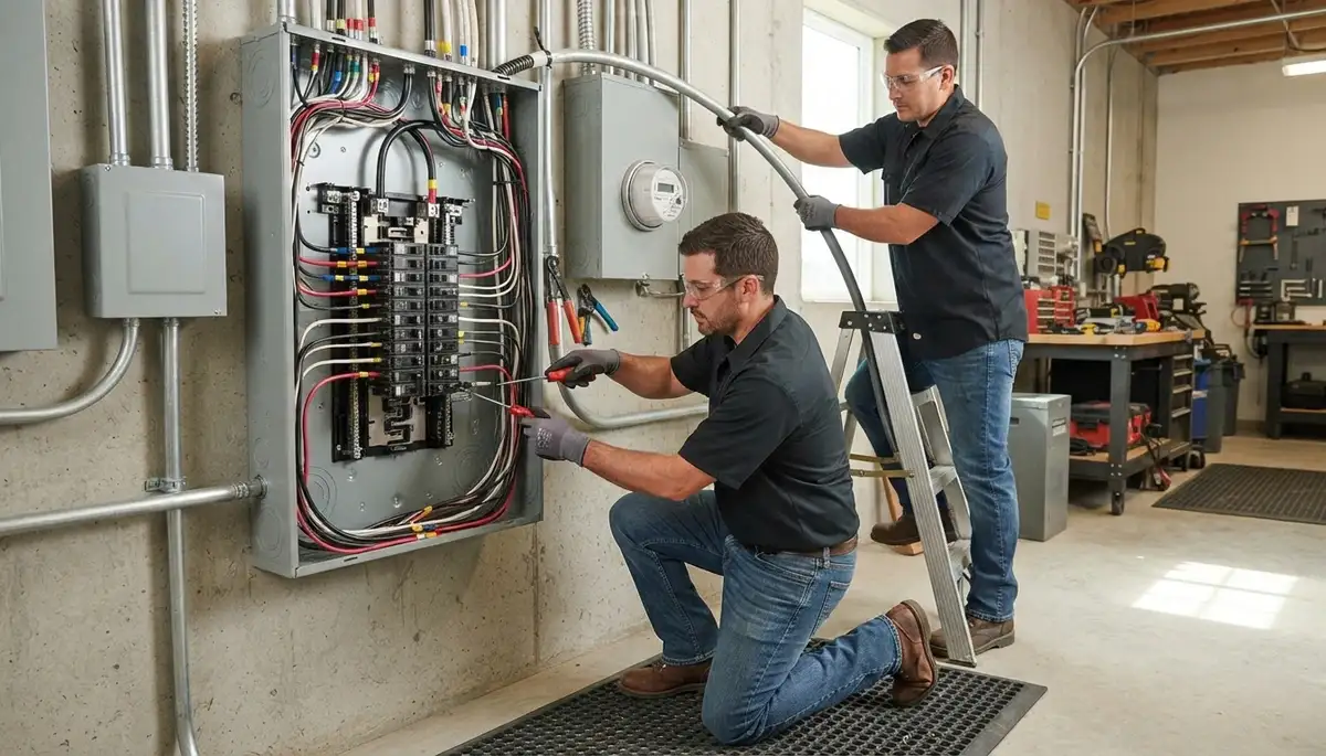 Electrical panel installation service for older Seattle, WA homes by On Call Electrical