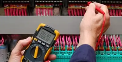 electrical service showing professional testing and troubleshooting of electrical panel by licensed electricians in Seattle, WA