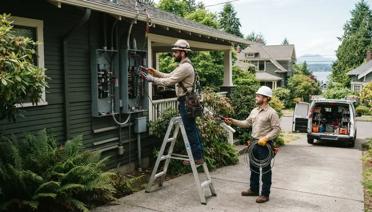 Seattle, WA electrician providing professional electrical services and repairs