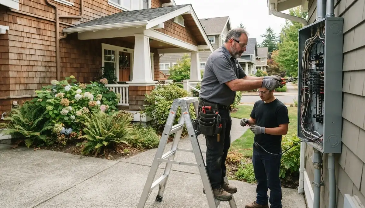 Seattle, WA electrician providing professional residential electrical services