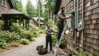 Seattle, WA electrician providing professional residential electrical services