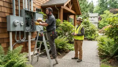 Seattle, WA electrician providing professional electrical services and electrical repairs
