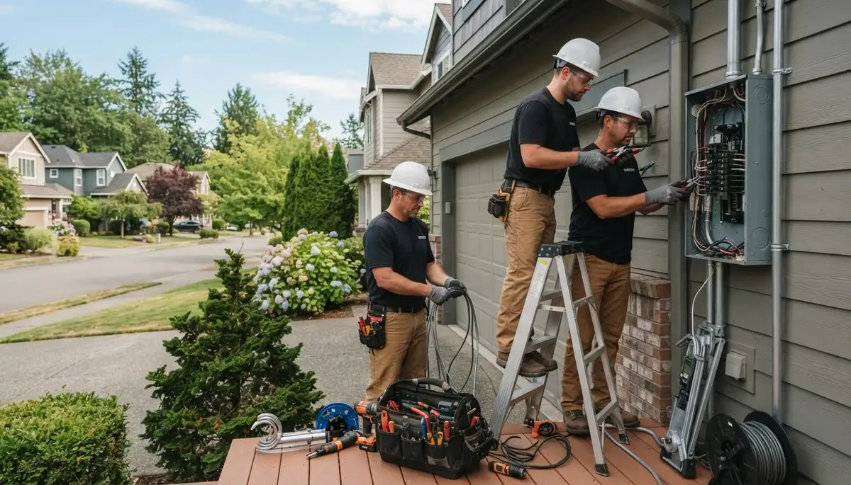 Electrician services in Seattle, WA