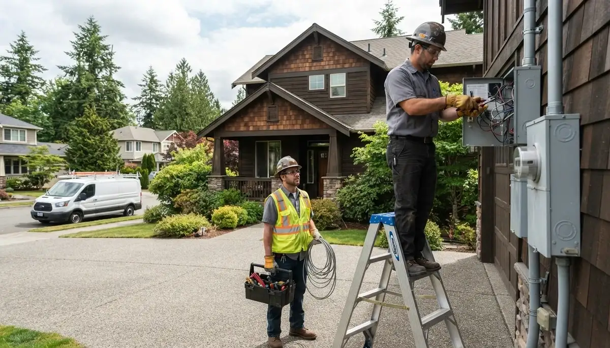 Seattle, WA electrician providing professional residential electrical services