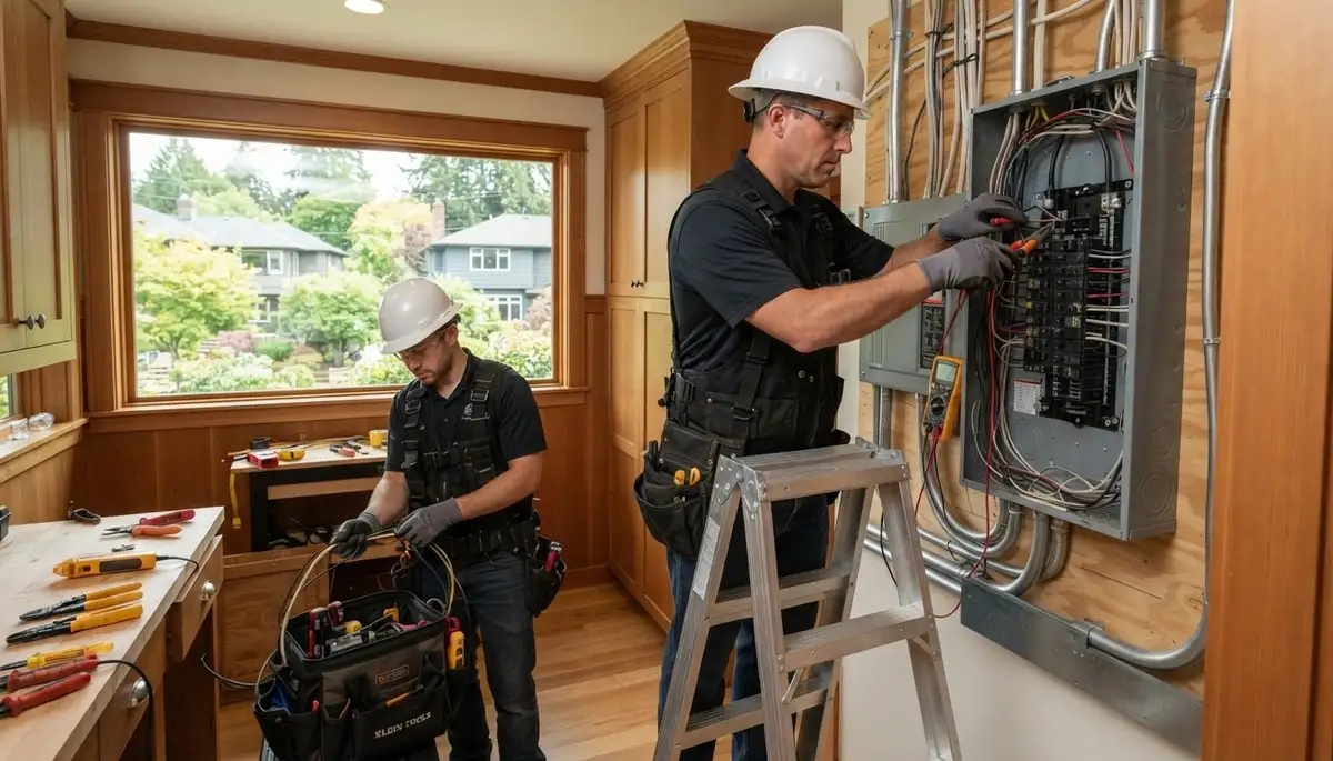 Seattle, WA electrician providing professional residential electrical services