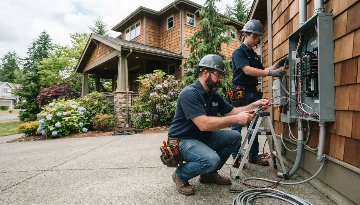 Seattle, WA electrician providing professional residential electrical services