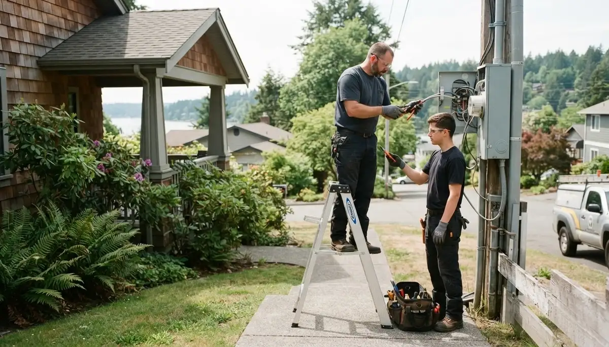 Seattle, WA electrician providing professional residential and commercial electrical services