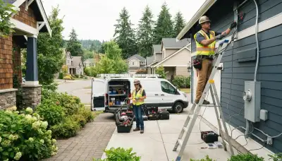 Seattle, WA electrician providing professional residential electrical services