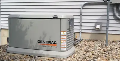 generator installation service featuring outdoor standby generator setup by licensed electricians in Seattle, WA