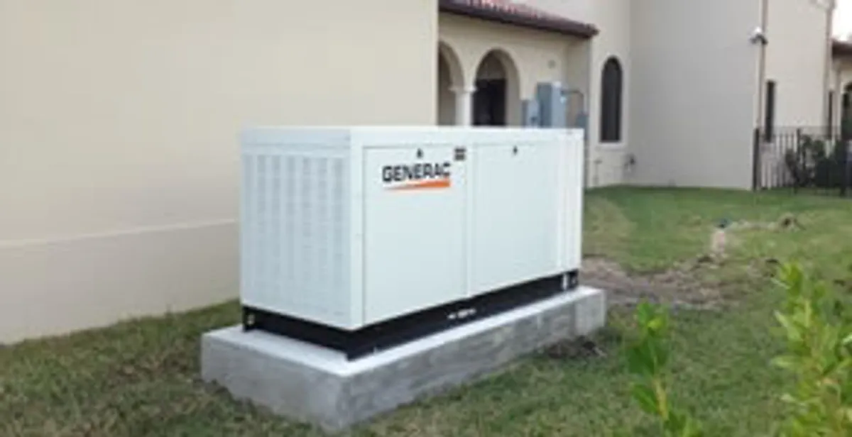 generator installation service showing standby generator professionally installed for residential power backup in Seattle, WA
