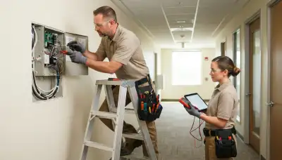 Intercom system installation for a Seattle, WA home by On Call Electrical