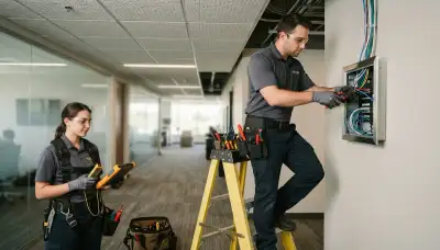 Intercom system installation for a Seattle, WA home by On Call Electrical