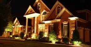 landscape lighting installation services enhancing residential exterior lighting in Seattle, WA