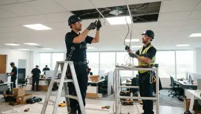 Seattle, WA electrician providing professional lighting installation services for homes with older wiring