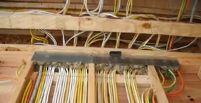new construction wiring services with organized electrical rough-in performed by licensed electricians in Seattle, WA