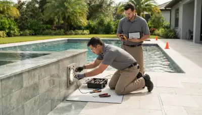 Pool light installation and rewiring service for Seattle, WA homes by a licensed electrician