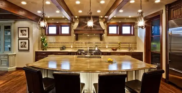 Finished recessed lighting installation providing balanced indoor lighting in Seattle, WA