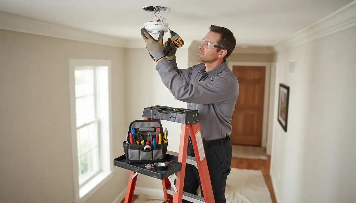 Smoke detector installation service for Seattle, WA homes by On Call Electrical