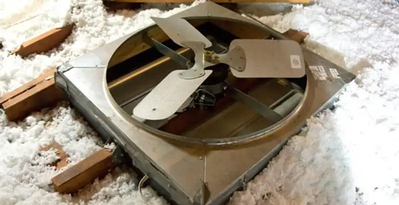 whole house fan installation services with attic-mounted ventilation unit in Seattle, WA
